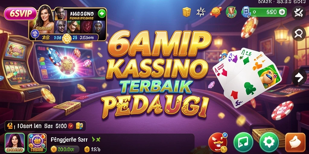 Tampilan gameplay menarik di 6SVIP dengan berbagai pilihan permainan Kasino.