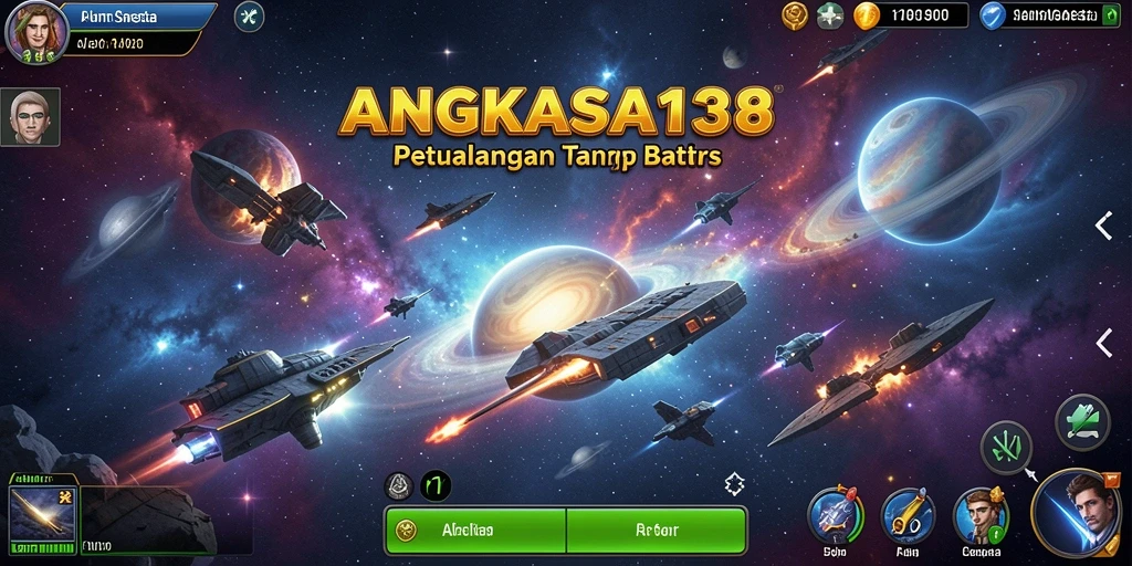 Tampilan gameplay menakjubkan dari ANGKASA138 dengan aksi karakter yang dinamis.