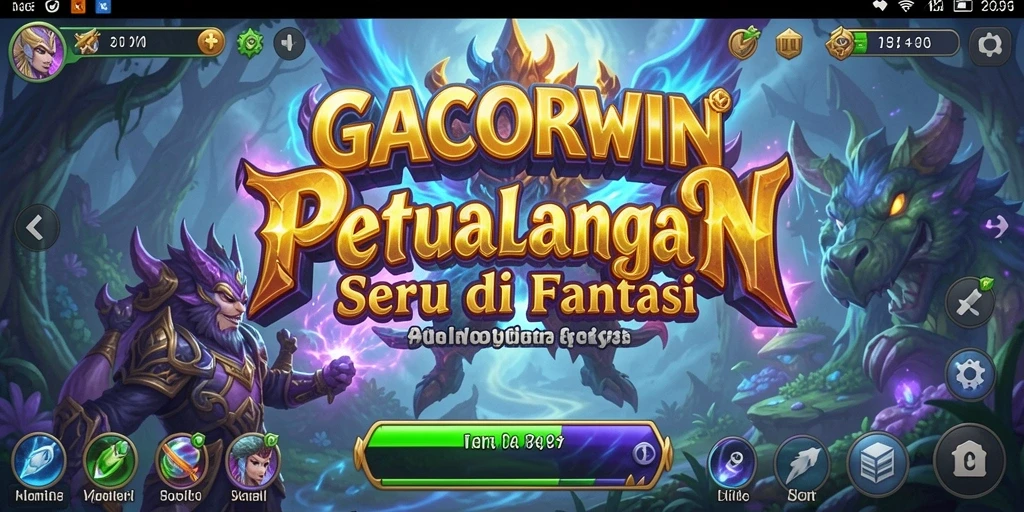 Tampilan gameplay GACORWIN yang menakjubkan dan penuh aksi.
