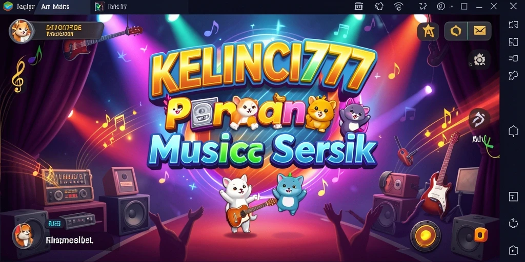 Tampilan gameplay KELINCI777 yang penuh warna dan menawan.