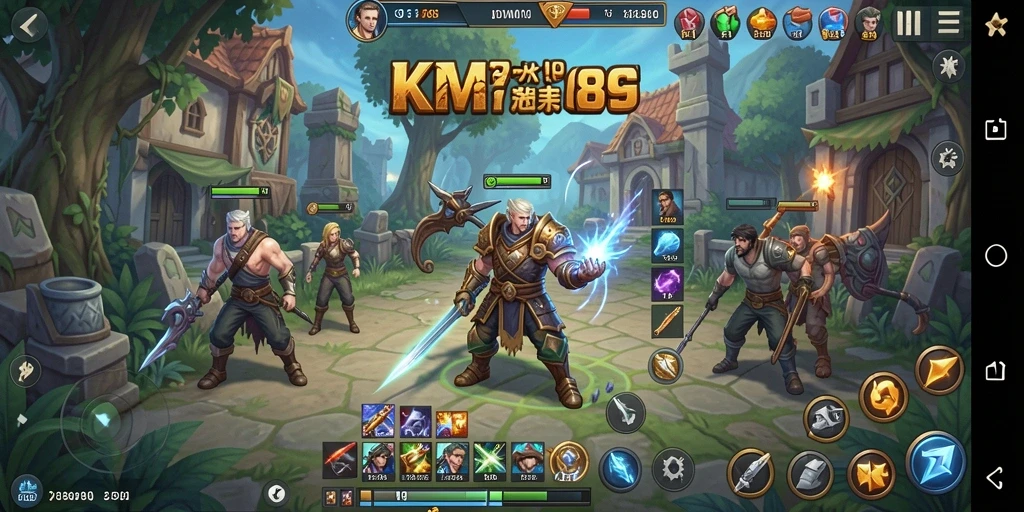 Tampilan gameplay SLG yang mengesankan dan mendebarkan.