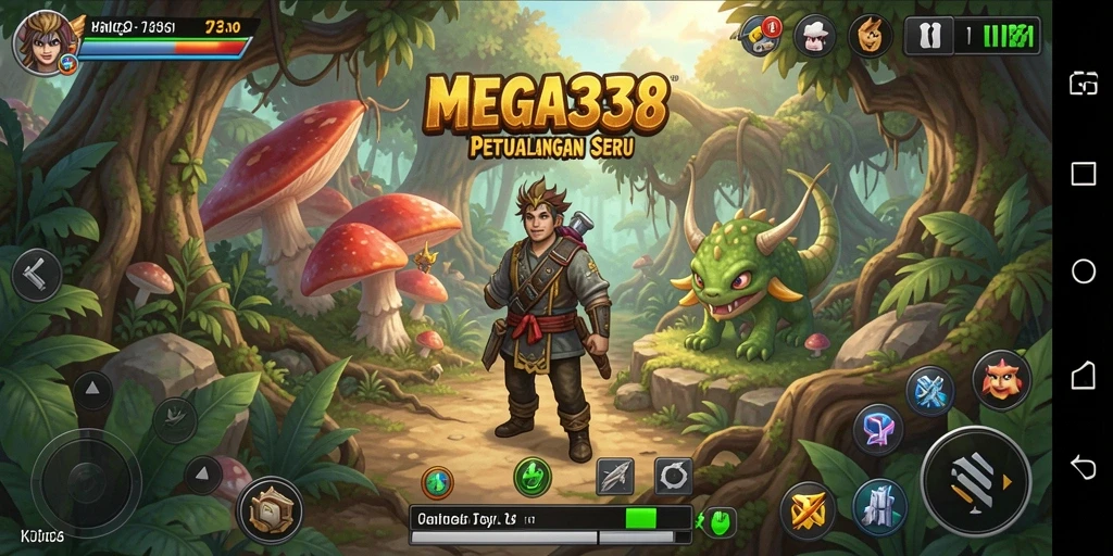 Tampilan gameplay MEGA338 yang memukau saat menjelajahi dunia petualangan.