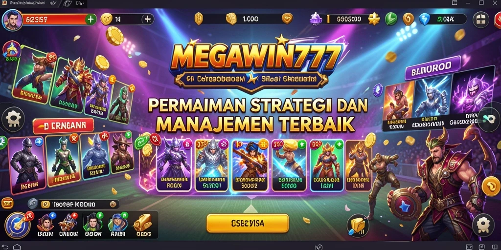 Tampilan gameplay menarik dari MEGAWIN777 dengan strategi mendalam.