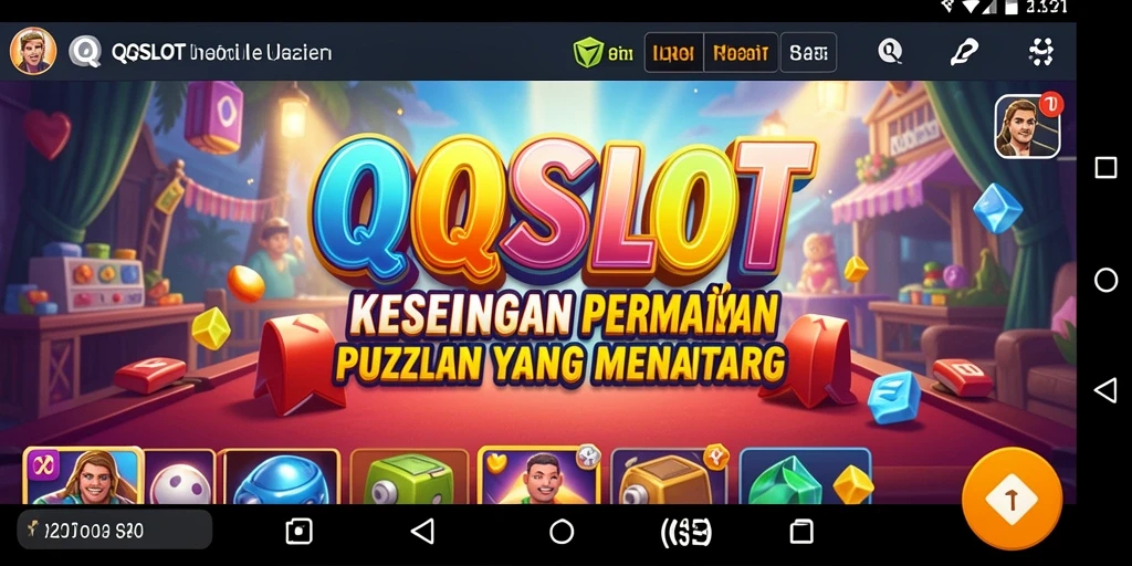 Gameplay menarik di QQSLOT dengan tantangan Puzzle.