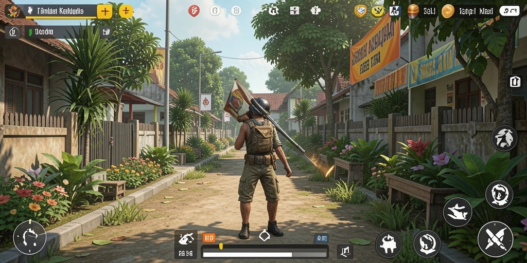 Tangkapan layar V07 menampilkan gameplay simulasi yang menarik.