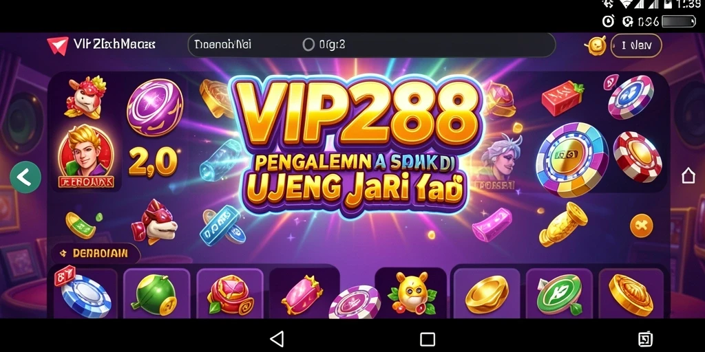 Tampilan gameplay Slot yang mengasyikkan di VIP288.